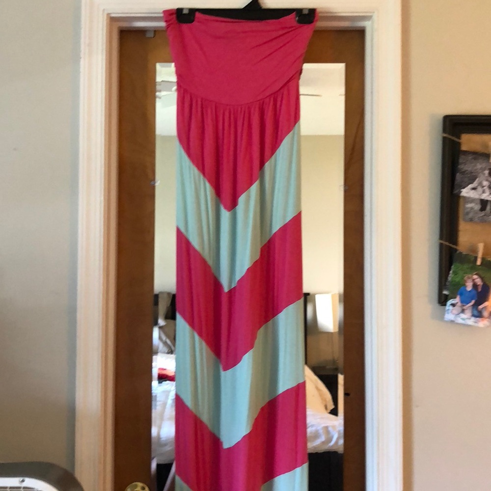 Strapless dress